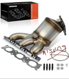 641422 A-premium Left Side Catalytic Converter For Volvo Xc60 Xc70 S80 V70 Land Rover Lr2 L6 3.2l