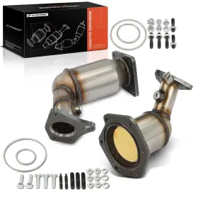 Apcct064 A-premium Front 2-pc Catalytic Converter Kit Direct-fit Compatible With Nissan