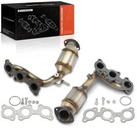 Apcct246 A-premium 2-pc Catalytic Converter For 2004-2007 Toyota Highlander Sienna And Lexus Rx330