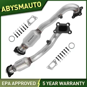 Cdlc016 Abysmauto Left And Right Catalytic Converter For 2010-2019 Cadillac Cts 3.0l / 3.6l V6 Epa