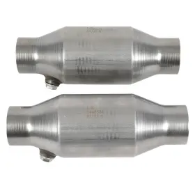 Ace183890ts Aceparts 2.38 Inch In/outlet Epa Obdii 400 Cell Universal Catalytic Converter Stainless Steel