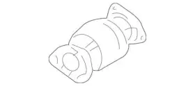 18160-rye-a00 Acura Genuine Converter 18160-rye-a00 Acura Genuine Converter