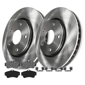 4ae1200339 Aeflox Front Disc Brake Rotors Pads For 2001 - 2010 Chrysler Pt Cruiser