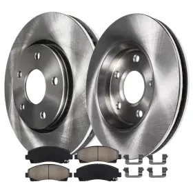 6ae1200800 Aeflox Front Brake Rotors Ceramic Pads Kit For Acura Tl 2004-2014