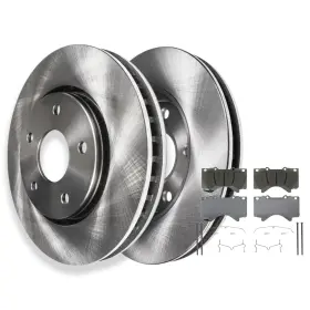 Ae-31482bk Aeflox Front Disc Rotors Brake Pads For Toyota Tundra Sequoia Land Cruiser Lexus Lx570