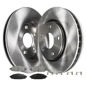 Ae-54103 Aeflox Front Brake Rotors Brakes Pads For Town Car Mercury Grand Marquis Rotor Pad