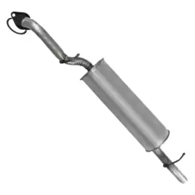 Ae-54743 Aeflox Direct-fit Exhaust Rear Muffler Fits Toyota Yaris 2006-2010 1.5l