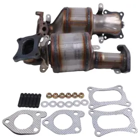 Fce6643-6658 Aftermarket Catalytic Converter Pair Bank 1 And 2 For 2010-2017 Honda Odyssey 3.5l