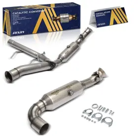 Cctfd-00497 Aisin Left And Right Catalytic Converters For Ford F-150 2015-2020 Epa Compliant