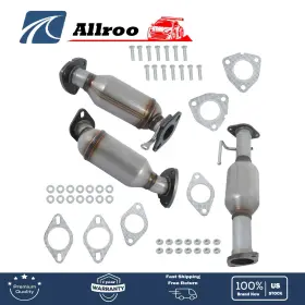 Allroo Alu3311095 16547 16548 16574 3pcs Catalytic Converter Set For Chevy Traverse 3.6l 2009-2017