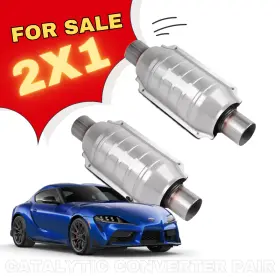 Altocars 4535748458658 For All Toyota Supra Vehicle Exhaust Converter Set High-durability Build