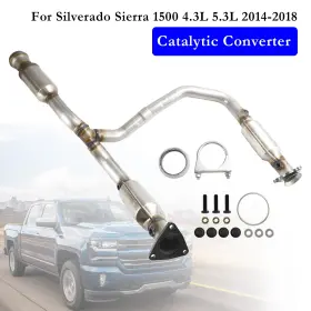 C206-a100 Amotopart Catalytic Converter For Chevy Silverado Gmc Sierra 1500 4.3l 5.3l 2014-2018