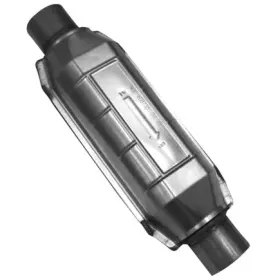 608736 Ansa 4 Inch Round 12 Body 16 Oal Center Inlet 2.5 Outlet