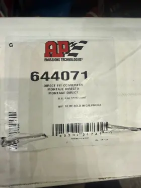 644071 Ap Exhaust Catalytic Converter