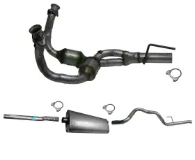 202628 Apm Complete Muffler Exhaust System And Converters Fits Jeep 2004 Grand Cherokee 4.7l