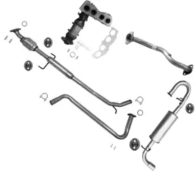 643123 Apm Exhaust Resonator Catalytic Converters Extension Pipe Fits Scion Tc 2011-2016