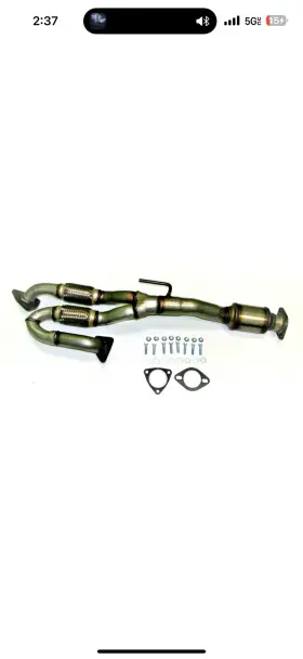 43248 Arctic Exhaust Fits 09-14 Nissan Maxima 3.5l Flex Y-pipe With Catalytic Converter Direct-fit