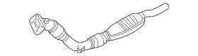 4b0-253-058-tx Audi Genuine Catalytic Converter