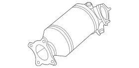 4k0-254-251 Audi Genuine Catalytic Converter