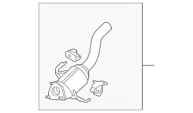 7l8-254-400-hx Audi Genuine Catalytic Converter