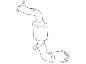 7l8-254-400-rx Audi Genuine Catalytic Converter