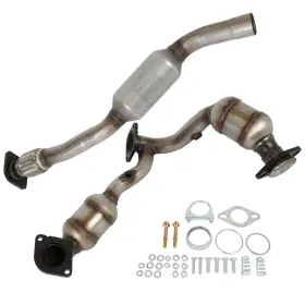 Ec179192pp Autodayplu For 00-07 Ford Taurus/00-05 Mercury Sable Front And Rear 3.0l Catalytic Converter