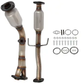 Ec183960pp Autodayplu Epa Fits 2000 -2004 Toyota Tacoma 2.7l V4 Front And Rear Catalytic Converters