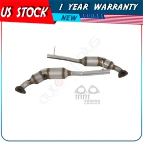 Aut178673ls01 Autodayplus 2pcs Catalytic Converter For 2010-2012 Land Rover Range Left And Right 5.0l