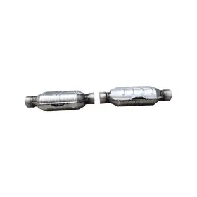 At-83166 Autodepots Fits Chevy Silverado 1500 Gmc Ford 2.5 Inch Universal Catalytic Converter 83166 2pcs