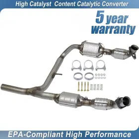 51238 Autoibest Catalytic Converter For Ford 2004-2008 F150 F-150 06-08 Lincoln Mark Lt 5.4l 4wd