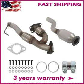40887 Automober Fits For 2007-2018 Nissan Altima 3.5l Catalytic Converter With Flex Pipe