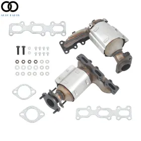 Autoooparts Apo161288 Pair Bank 1 And 2 Manifold Catalytic Converter For Ford Explorer 2013-2019 3.5l V6