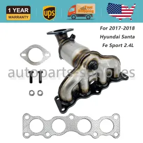285102gca0 Autoparts-supplies 22-086 Manifold Catalytic Converter For 2017-18 Hyundai Santa Fe Sport 2.4l