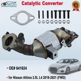 641624 Autoparts-supplies Catalytic Converter Replace For Nissan Altima 2.5l L4 2019-2021 Fwd
