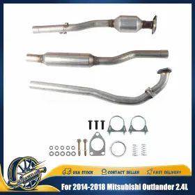 Autowheelhub 768904898719 Resonator And Catalytic Converter For Mitsubishi Outlander 2.4l 2014 2015-2018
