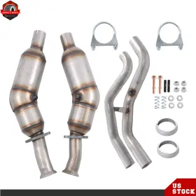 Ber855540 Berliii Right And Left Catalytic Converter For Land Rover Range Sport 5.0l 2015-2019
