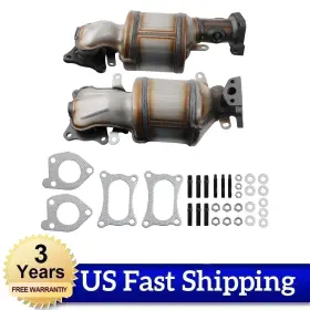 Bfo 9h38a2 2 Manifolds Catalytic Converters For Honda Accord 3.5l 2008-2012 400cell Ceramic