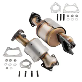 Al1y3q Bfo 2pcs Catalytic Converter Set Bank 1 And 2 For Honda Pilot 3.5l 2005 2006 2007 2008