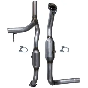 B4mgj7 Bfo 2x Lh Rh Catalytic Converter For Ford F150 5.4l /4.6l 2006-2008 Stainless Steel