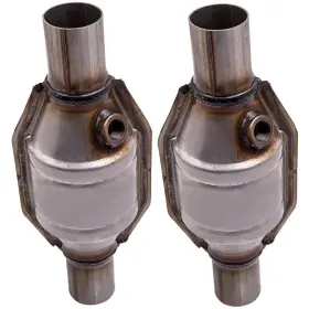 Lfyan2 Bfo 2pcs 2 Inch Inlet/outlet Universal Exhaust Catalytic Converters 53004 13 Overlength