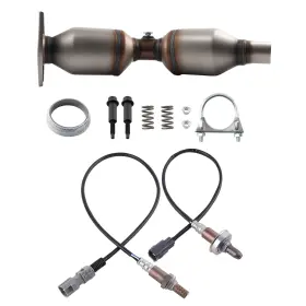 Om3rcj Bfo Front Catalytic Converter Woxygen Sensors For Toyota Prius L4 1.8l 2010-2015
