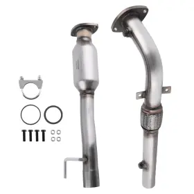 T9u1bv Bfo Catalytic Converters Flex Pipe For 2007-2011 Toyota Camry 2006-2008 Solara 2.4l