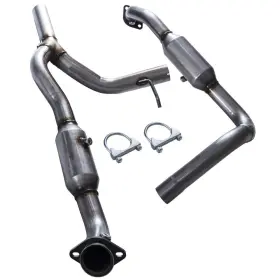 Tgp7ws Bfo Two Catalytic Converter For Ford F150 2006 2007 2008 Bolt-on Connection