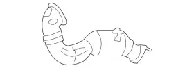Bmw 18-30-7-553-595 Genuine Pre-converter