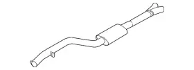 Bmw 18-30-8-487-382 Genuine Front Pipe