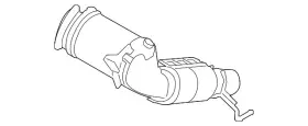 18-32-7-618-780 Bmw Genuine Catalytic Converter