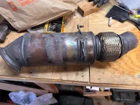18327645242 Bmw 2011-2016 535i F10 3.0l N55 Original Downpipe Catalytic Converter Oe/oem