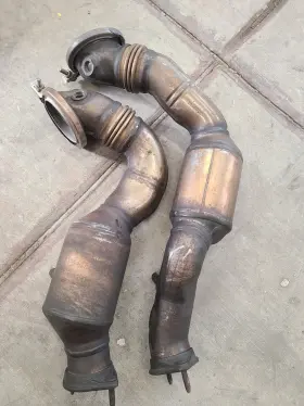 5799.02 Bmw N54 Oem Catalytic Converters 79k Miles