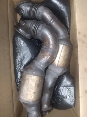 75876131 Bmw 07-12 E90 E92 335i N54 Oem Downpipes Stock Cats