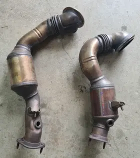75914809 Bmw N54 Catalytic Converters Downpipes 335i E90 E91 E92 E82 Used
